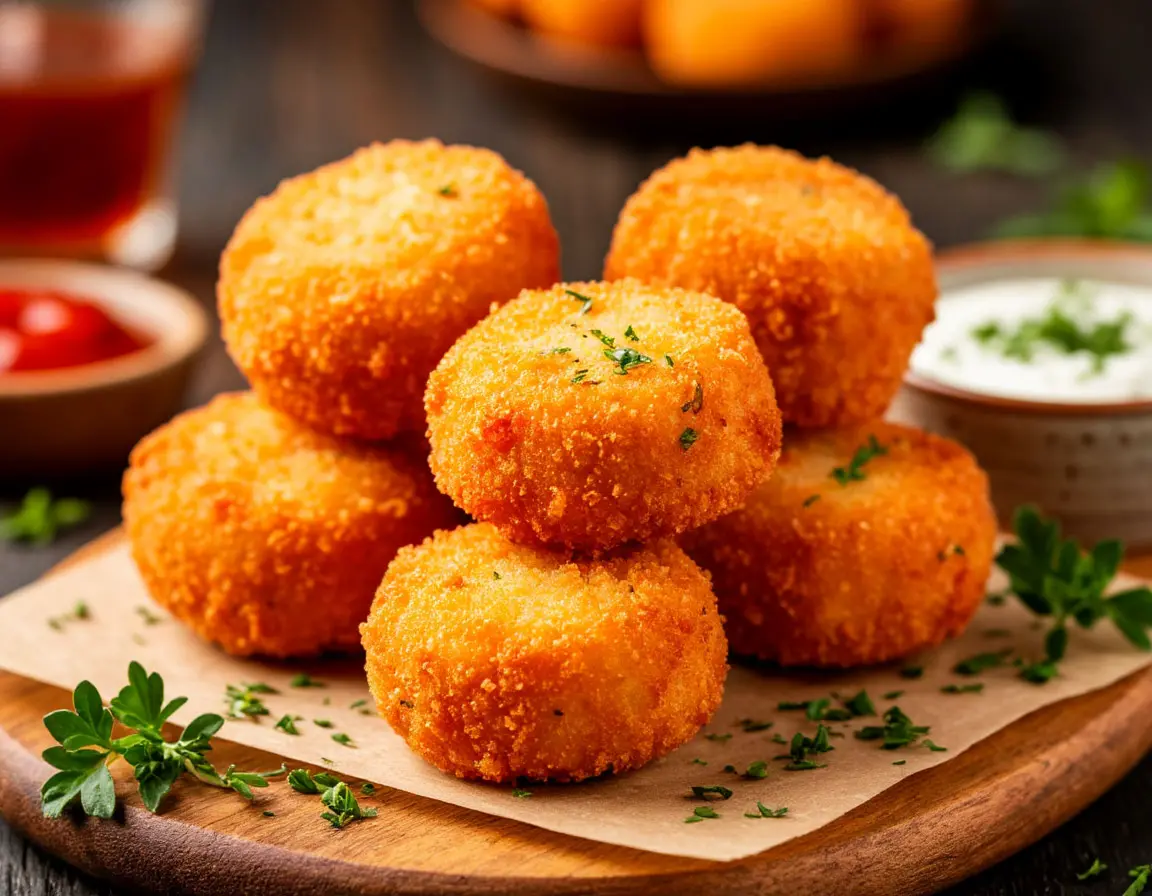 Croquettes de Chicken au Fromage