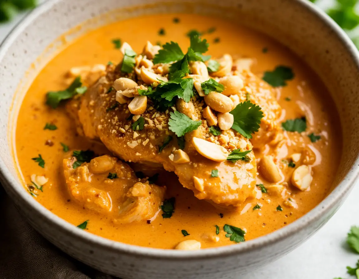Poulet aux Cacahuètes
