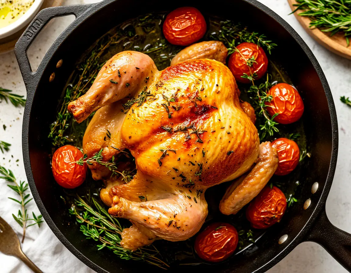 Poulet rôti