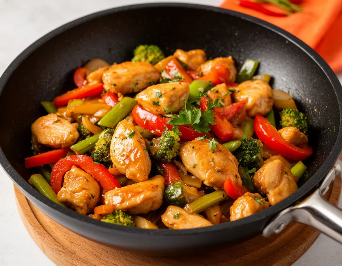 Poulet sauté