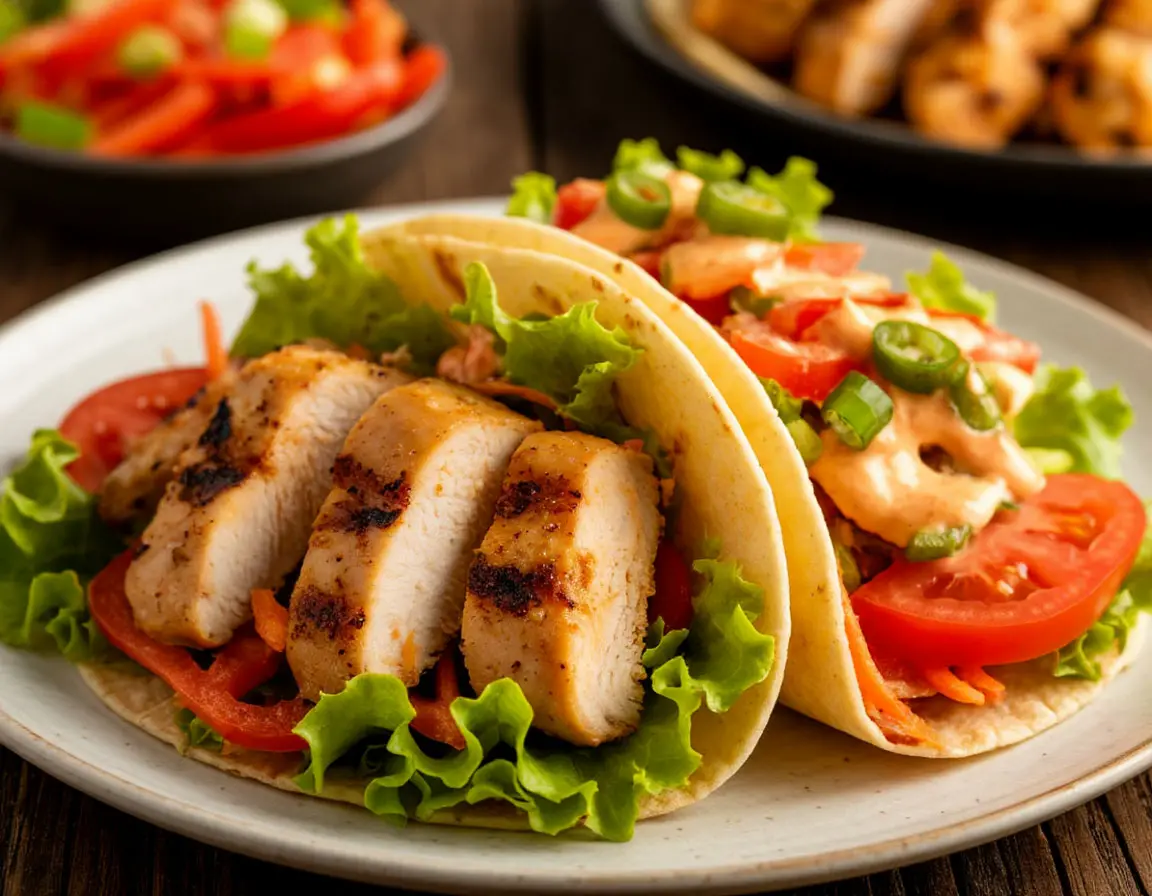 Wraps Chicken & Laitue